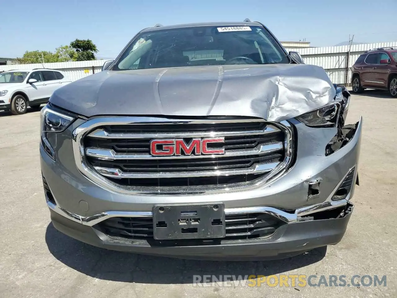 5 fotografías del automóvil dañado 3GKALPEX9LL313795 GMC TERRAIN 2020