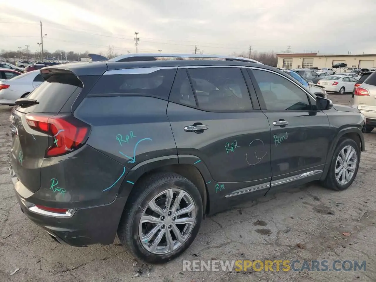 3 fotografías del automóvil dañado 3GKALSEX7LL144833 GMC TERRAIN 2020