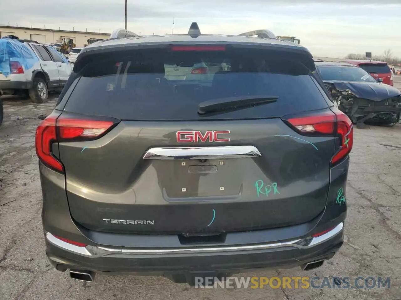 6 fotografías del automóvil dañado 3GKALSEX7LL144833 GMC TERRAIN 2020