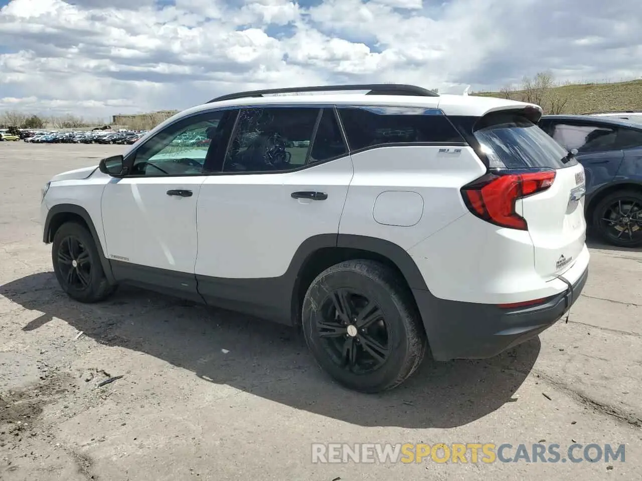 2 fotografías del automóvil dañado 3GKALTEV0LL204536 GMC TERRAIN 2020