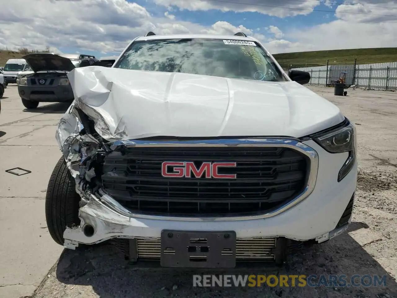 5 fotografías del automóvil dañado 3GKALTEV0LL204536 GMC TERRAIN 2020