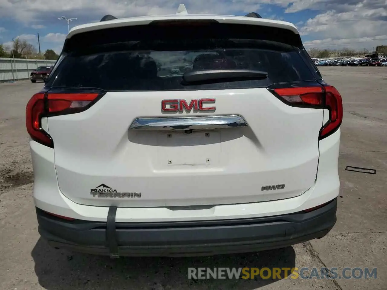 6 fotografías del automóvil dañado 3GKALTEV0LL204536 GMC TERRAIN 2020