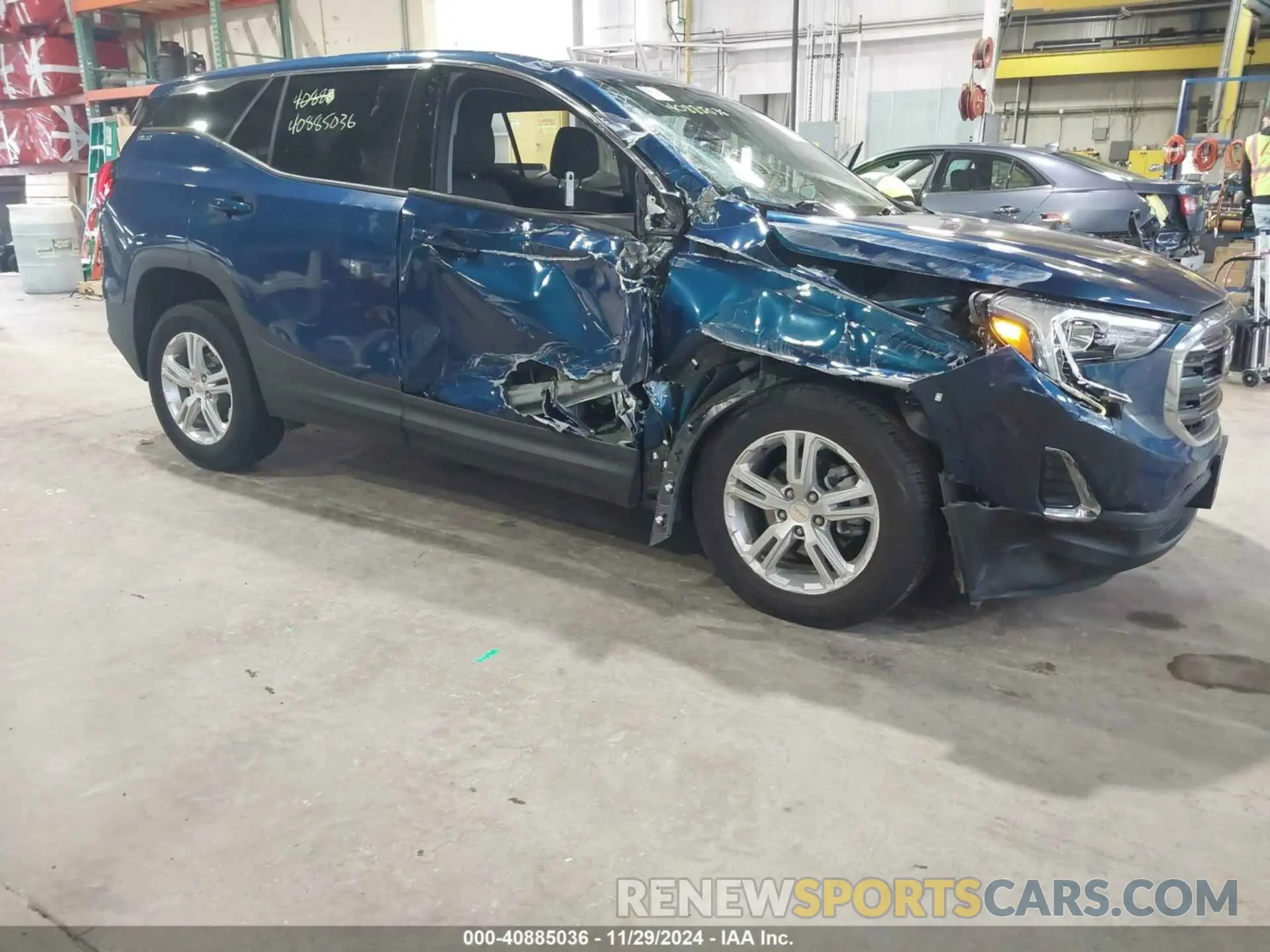 1 fotografías del automóvil dañado 3GKALTEV0LL283996 GMC TERRAIN 2020