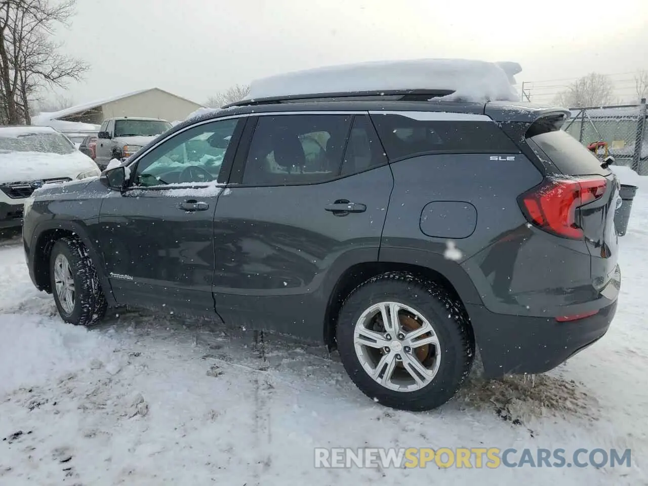 2 fotografías del automóvil dañado 3GKALTEV1LL174270 GMC TERRAIN 2020