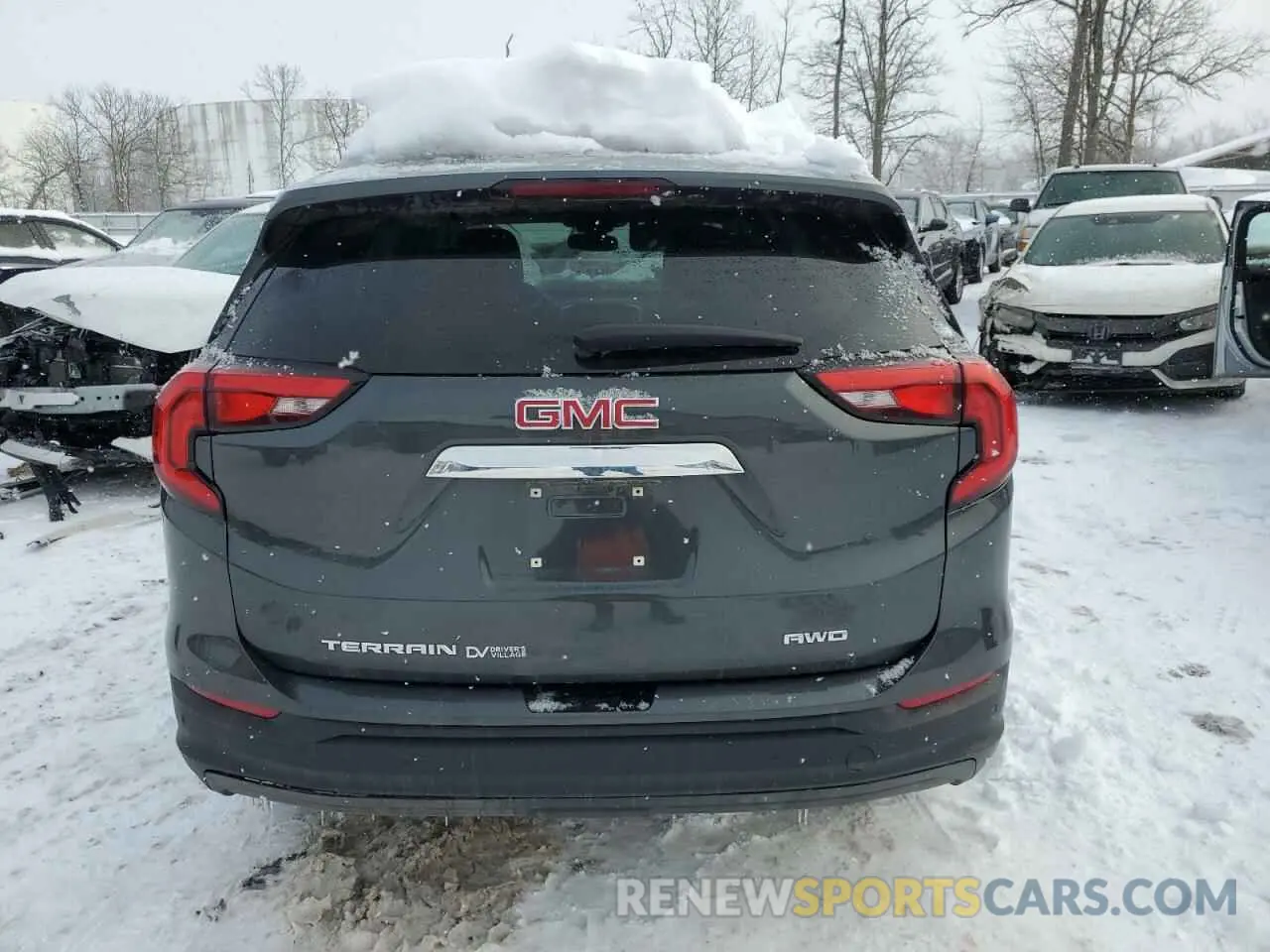 6 fotografías del automóvil dañado 3GKALTEV1LL174270 GMC TERRAIN 2020
