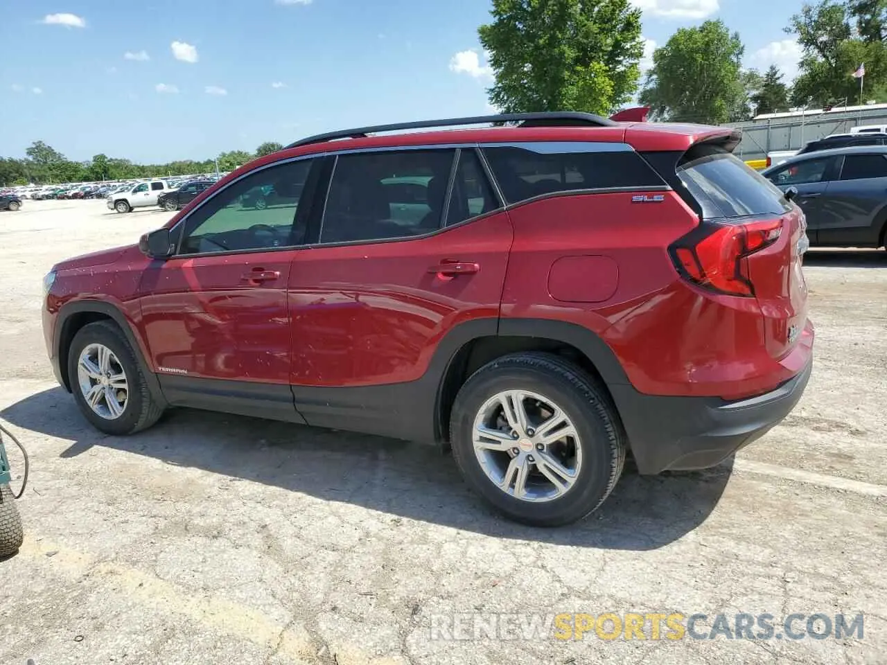 2 fotografías del automóvil dañado 3GKALTEV2LL129810 GMC TERRAIN 2020