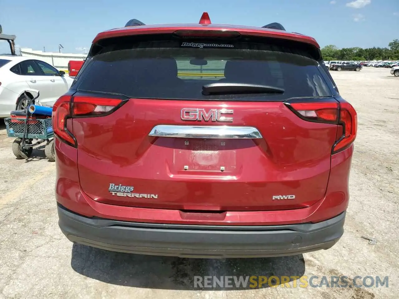 6 fotografías del automóvil dañado 3GKALTEV2LL129810 GMC TERRAIN 2020