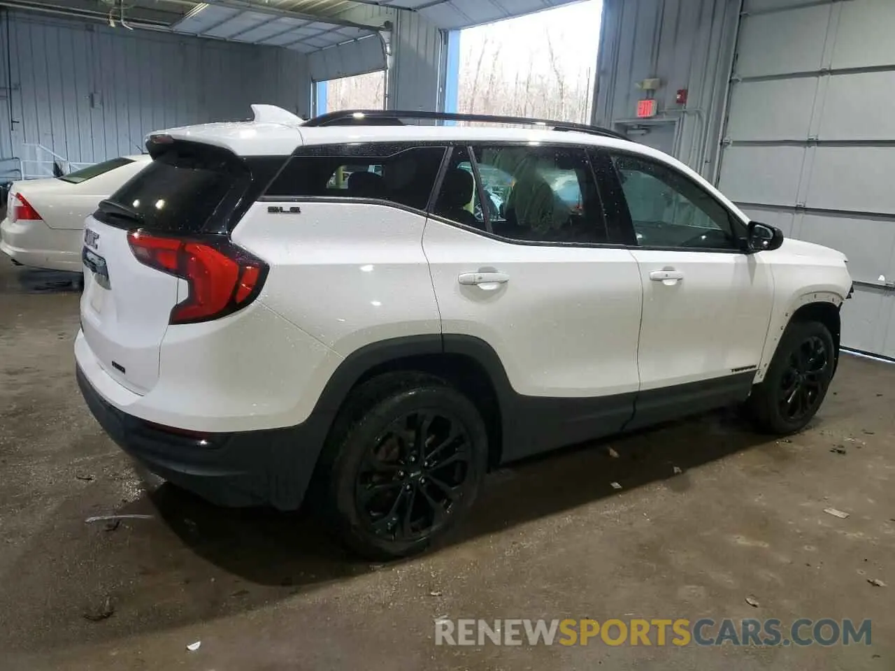 3 fotografías del automóvil dañado 3GKALTEV2LL132349 GMC TERRAIN 2020
