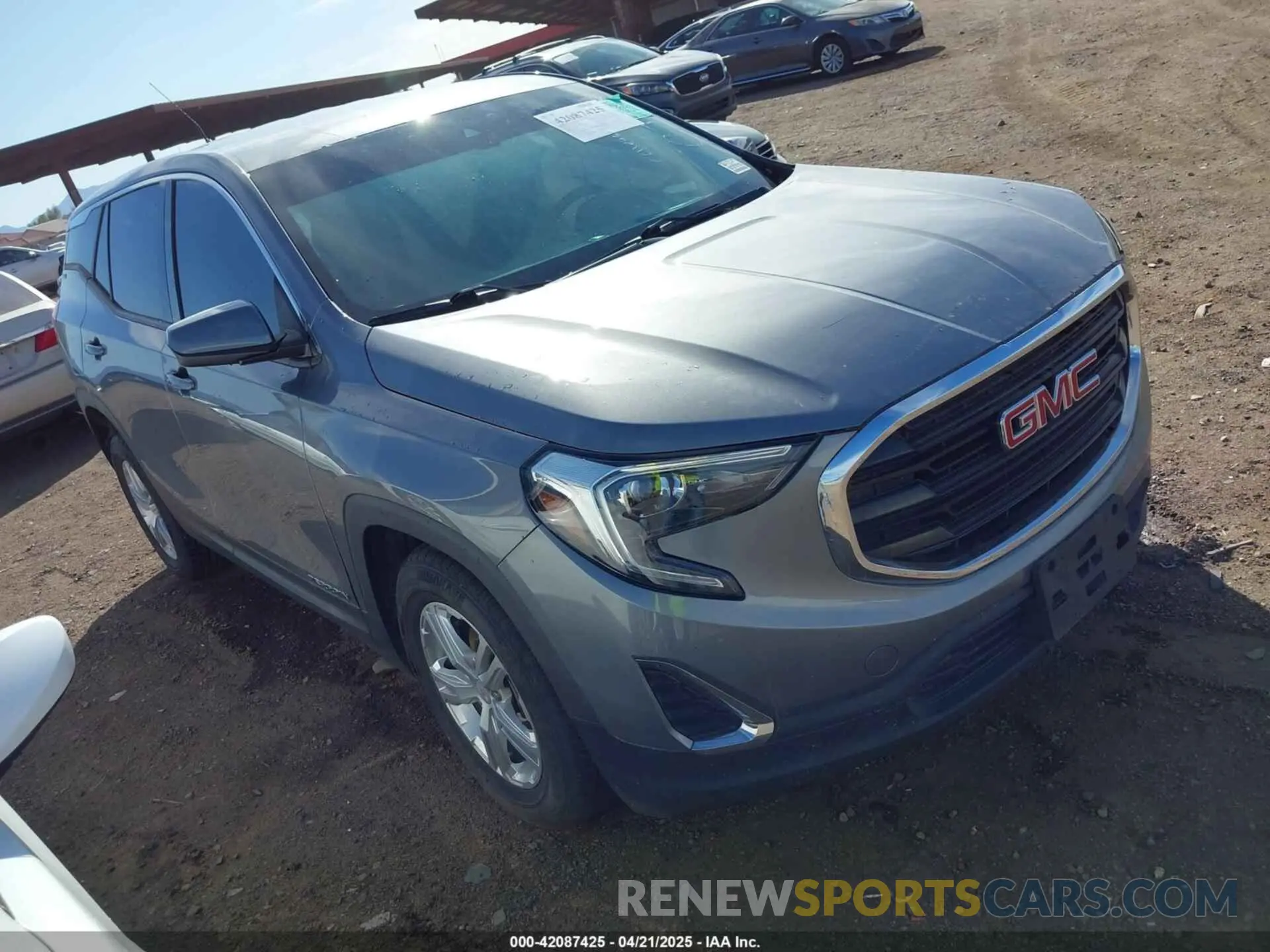 1 fotografías del automóvil dañado 3GKALTEV2LL189800 GMC TERRAIN 2020