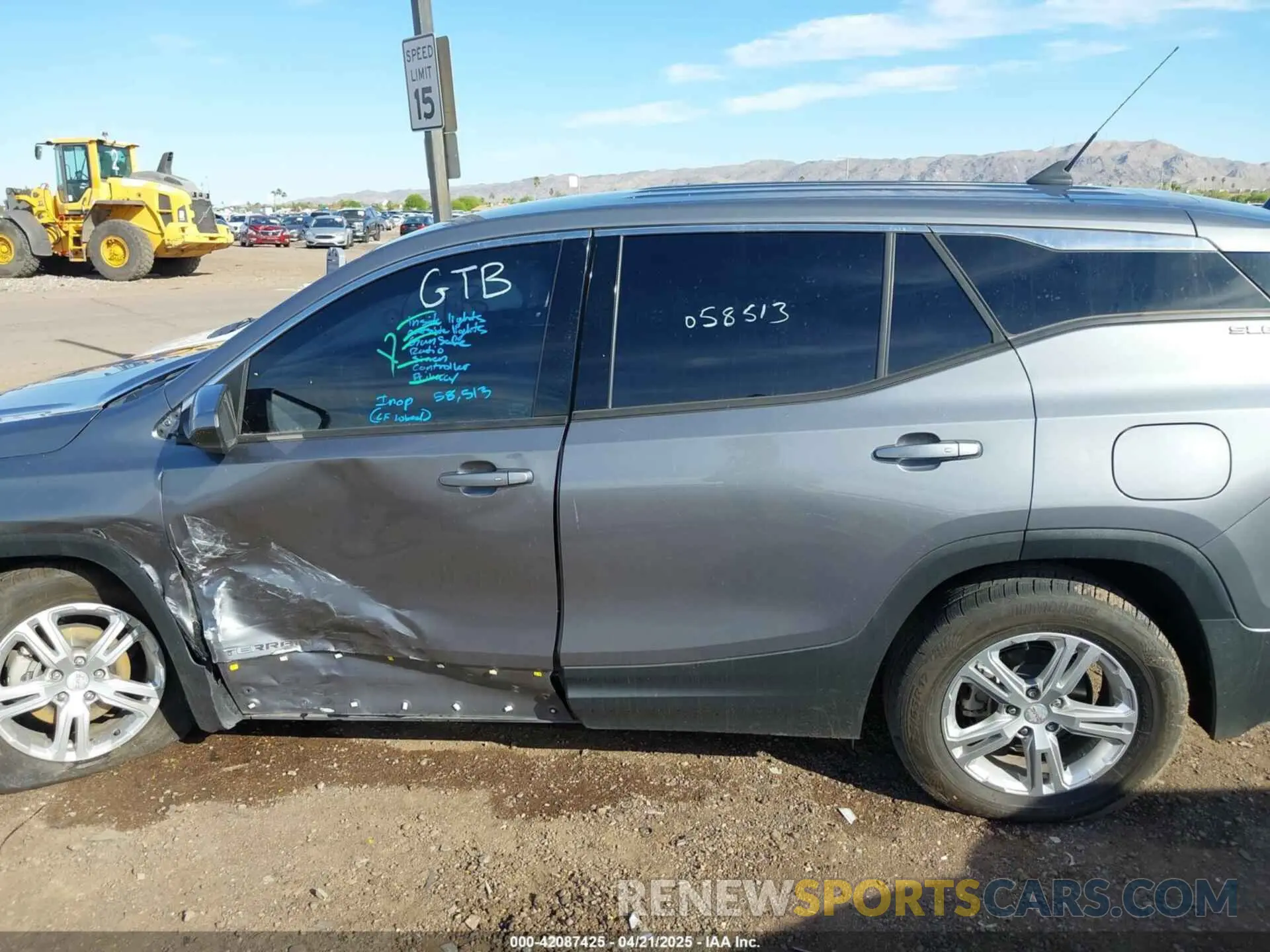 14 fotografías del automóvil dañado 3GKALTEV2LL189800 GMC TERRAIN 2020