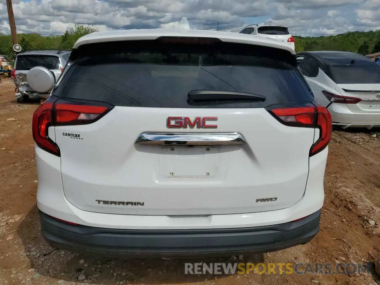 6 fotografías del automóvil dañado 3GKALTEV4LL139660 GMC TERRAIN 2020