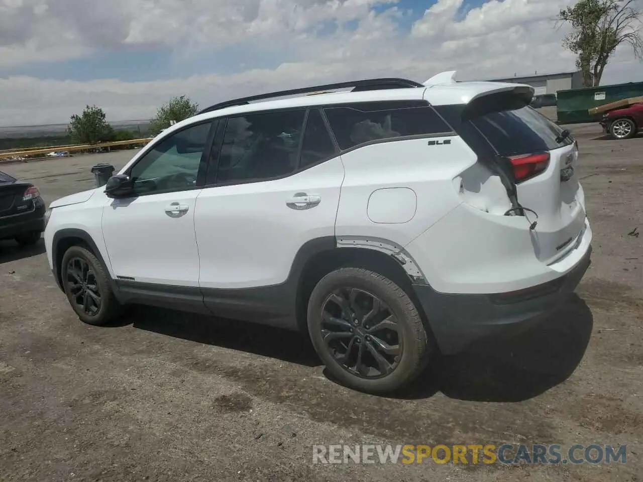 2 fotografías del automóvil dañado 3GKALTEV4LL159004 GMC TERRAIN 2020