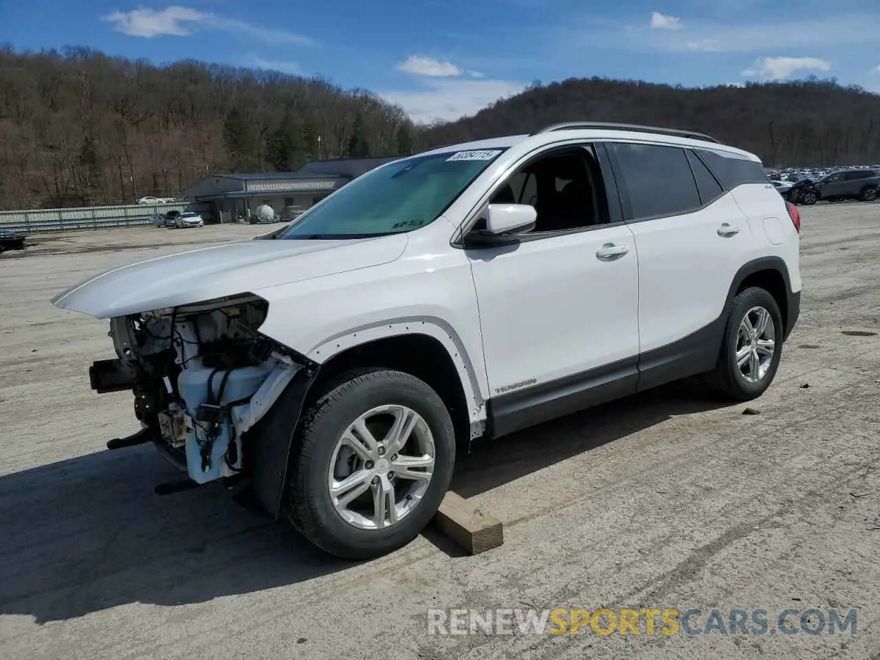 1 fotografías del automóvil dañado 3GKALTEV5LL306303 GMC TERRAIN 2020
