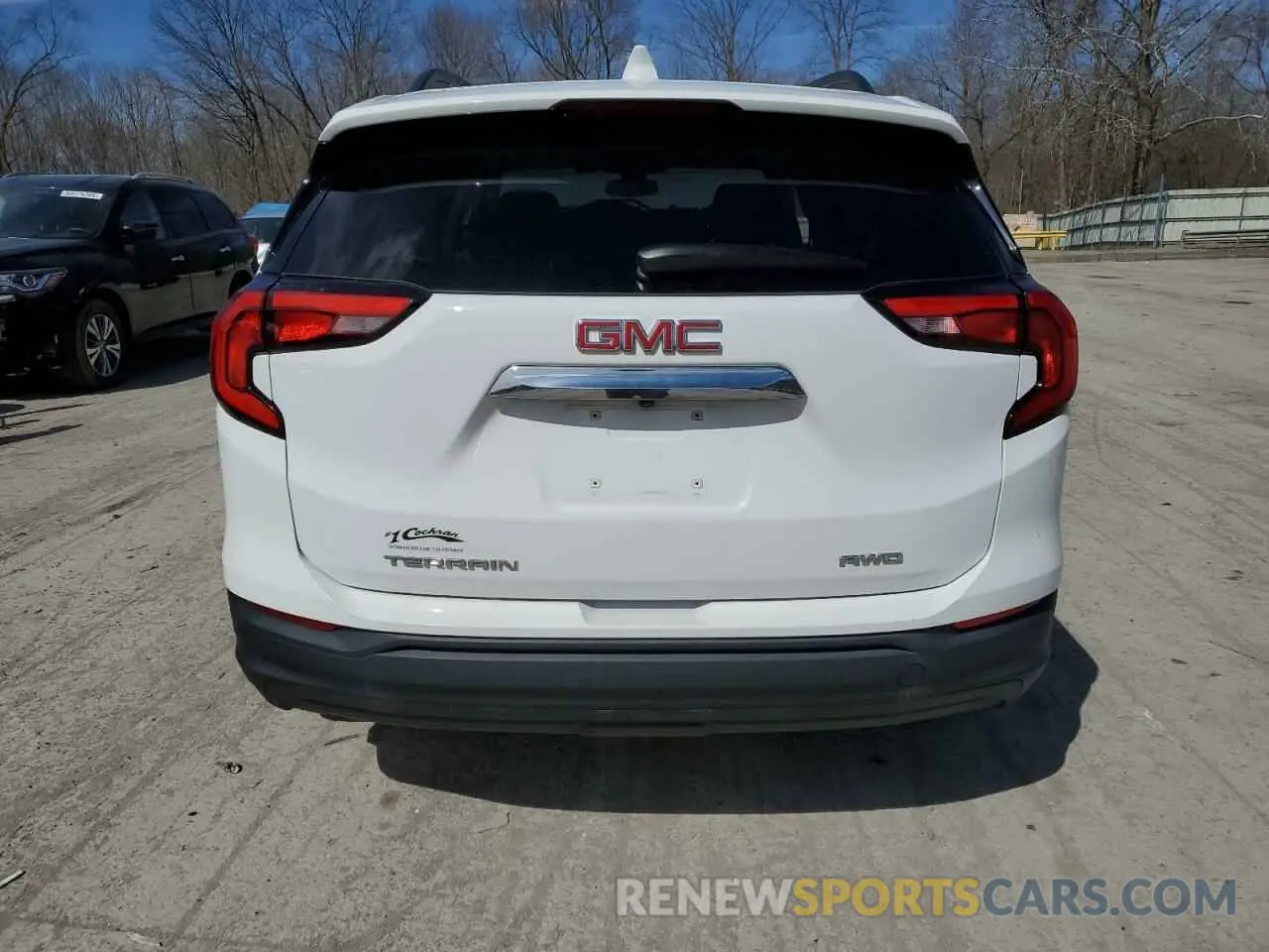 6 fotografías del automóvil dañado 3GKALTEV5LL306303 GMC TERRAIN 2020