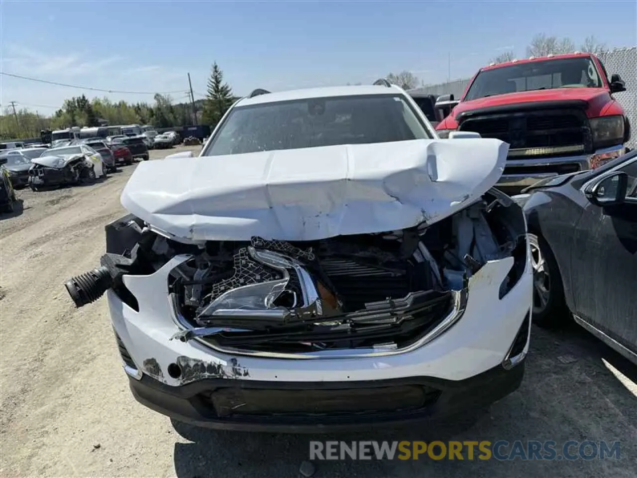 5 fotografías del automóvil dañado 3GKALTEV6LL119894 GMC TERRAIN 2020