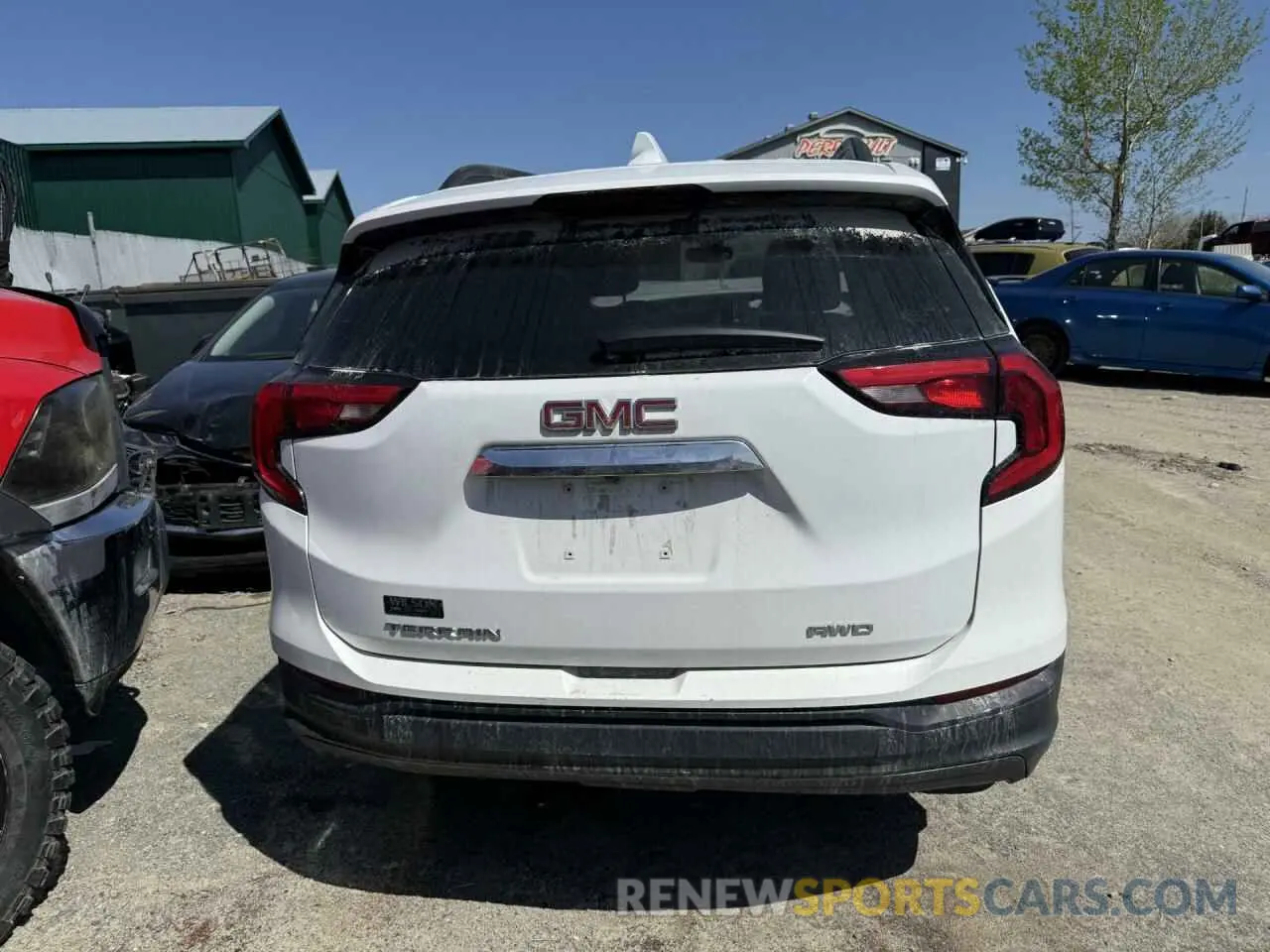 6 fotografías del automóvil dañado 3GKALTEV6LL119894 GMC TERRAIN 2020