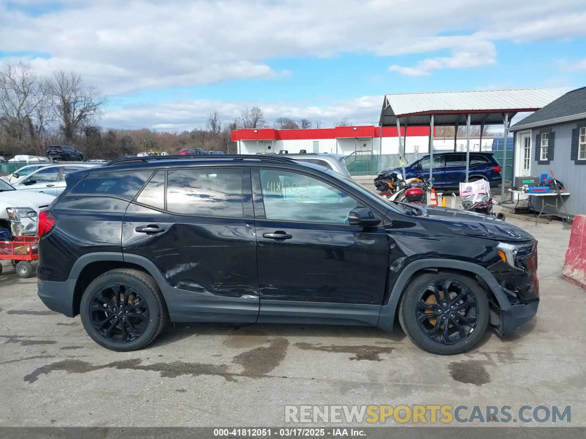 13 fotografías del automóvil dañado 3GKALTEV6LL232566 GMC TERRAIN 2020