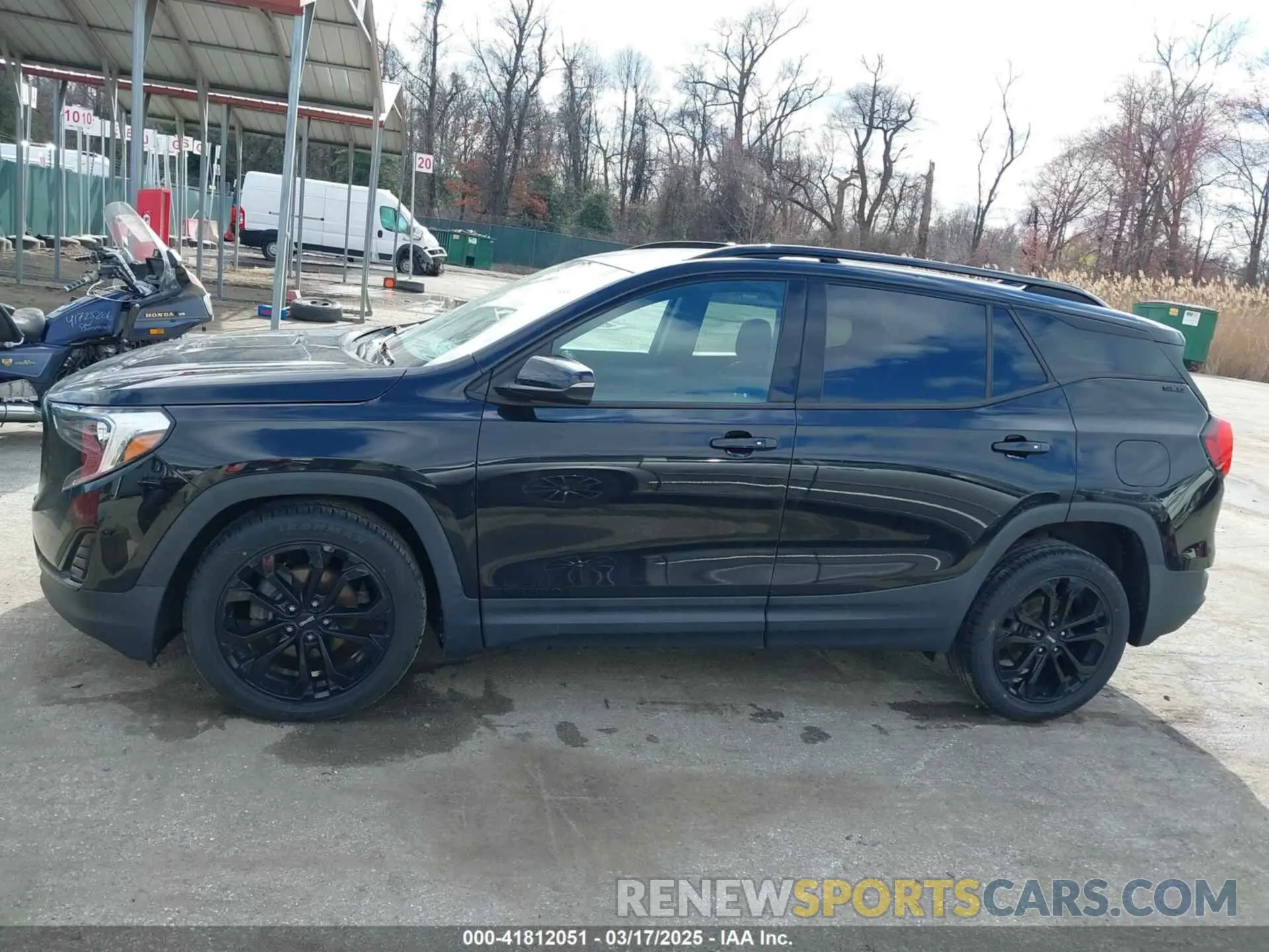 14 fotografías del automóvil dañado 3GKALTEV6LL232566 GMC TERRAIN 2020