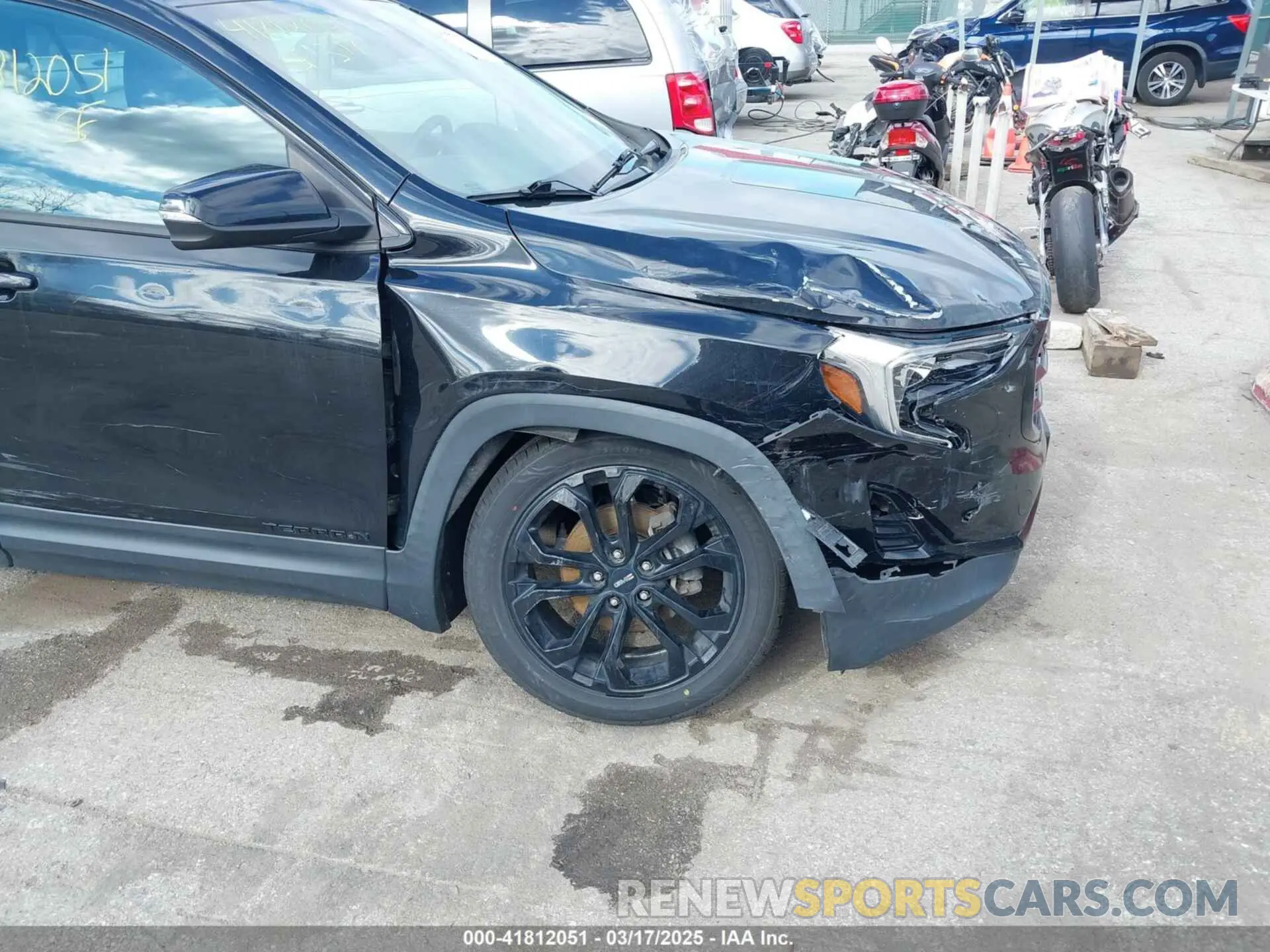 6 fotografías del automóvil dañado 3GKALTEV6LL232566 GMC TERRAIN 2020