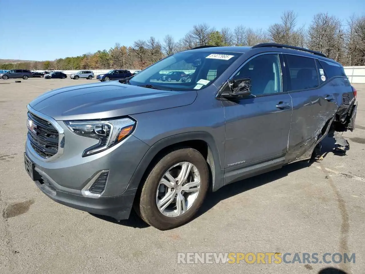 1 fotografías del automóvil dañado 3GKALTEV7LL178050 GMC TERRAIN 2020