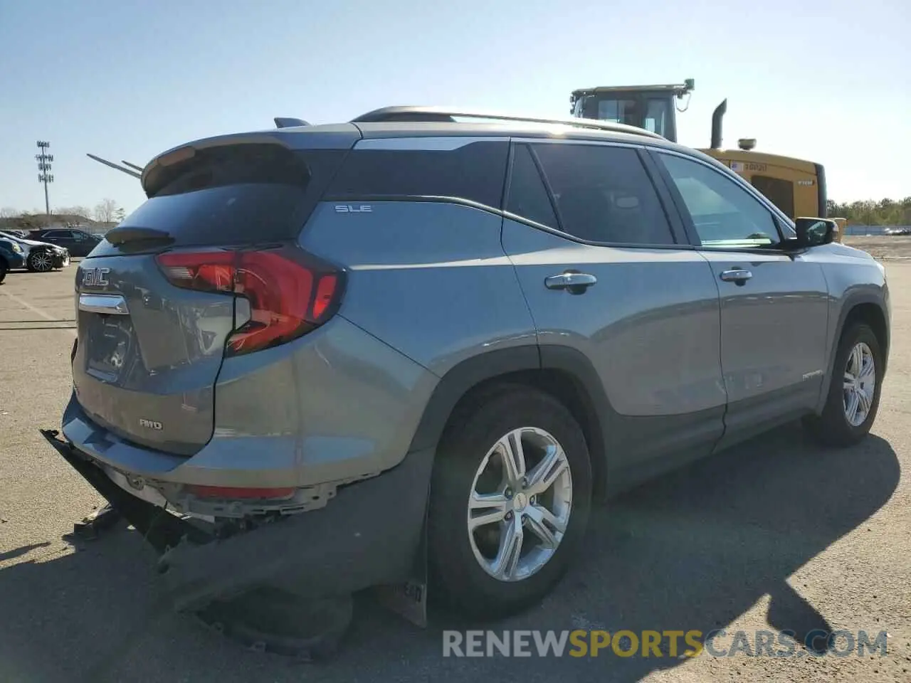 3 fotografías del automóvil dañado 3GKALTEV7LL178050 GMC TERRAIN 2020