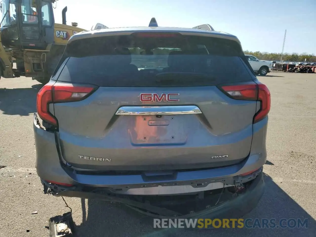 6 fotografías del automóvil dañado 3GKALTEV7LL178050 GMC TERRAIN 2020