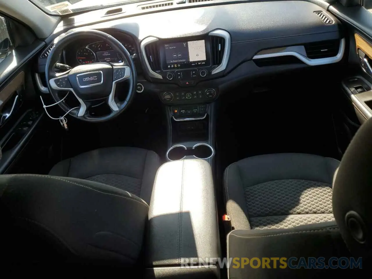 8 fotografías del automóvil dañado 3GKALTEV7LL178050 GMC TERRAIN 2020