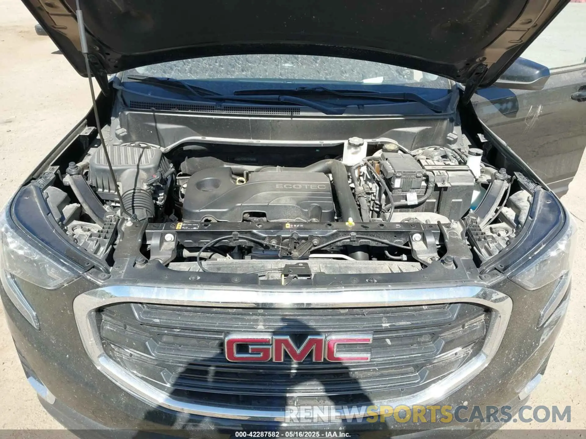 10 fotografías del automóvil dañado 3GKALTEV8LL119587 GMC TERRAIN 2020