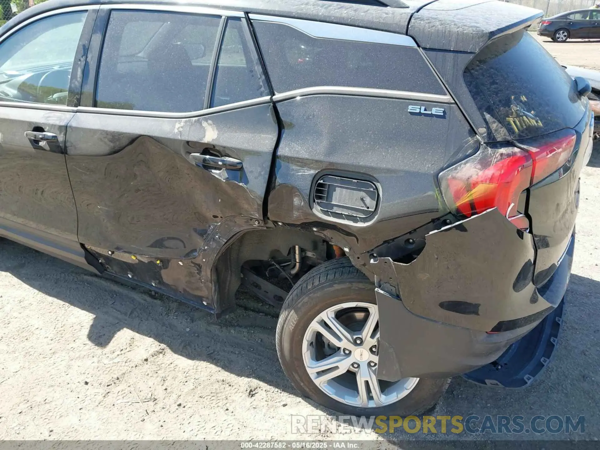 6 fotografías del automóvil dañado 3GKALTEV8LL119587 GMC TERRAIN 2020