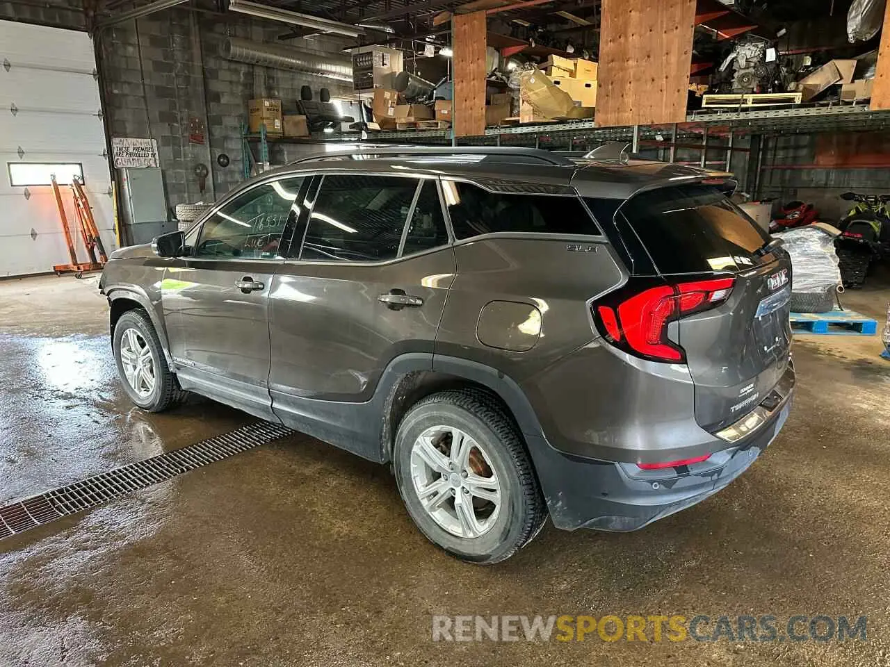 4 fotografías del automóvil dañado 3GKALTEV8LL145266 GMC TERRAIN 2020