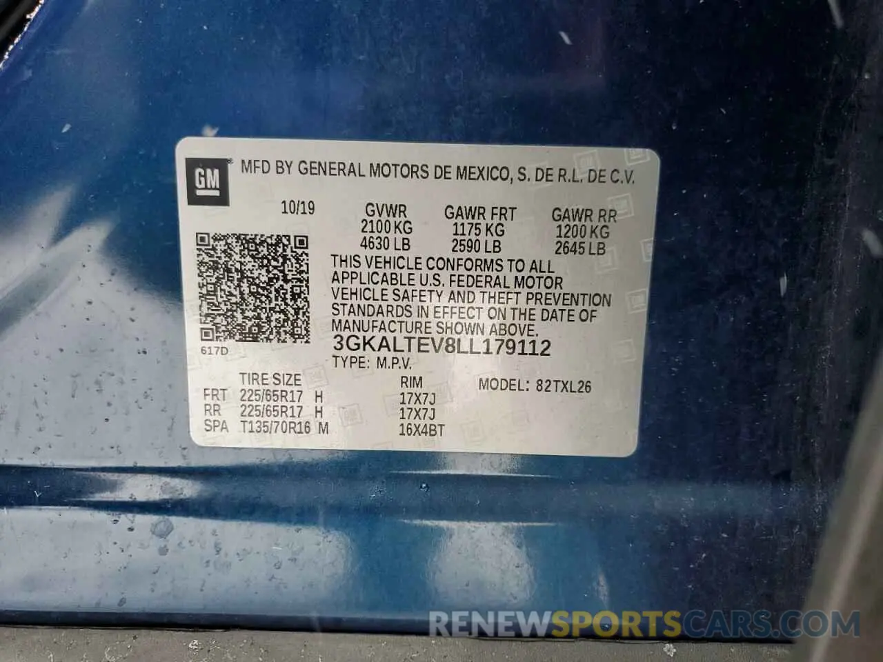 14 fotografías del automóvil dañado 3GKALTEV8LL179112 GMC TERRAIN 2020