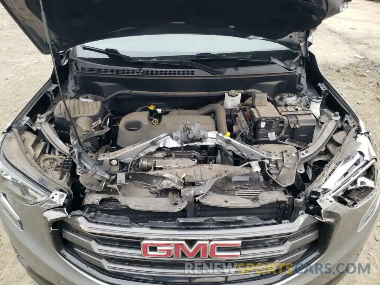 12 fotografías del automóvil dañado 3GKALTEV8LL203571 GMC TERRAIN 2020