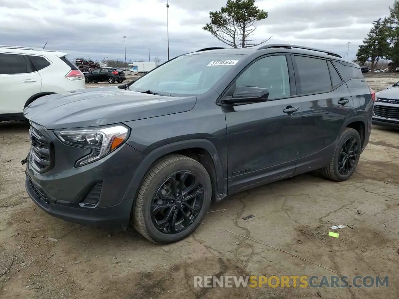 1 fotografías del automóvil dañado 3GKALTEV8LL226896 GMC TERRAIN 2020