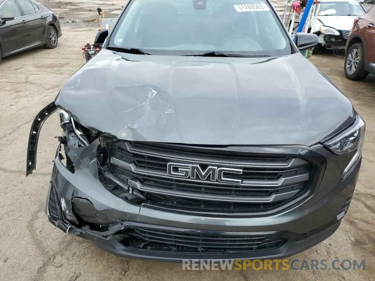 12 fotografías del automóvil dañado 3GKALTEV8LL226896 GMC TERRAIN 2020
