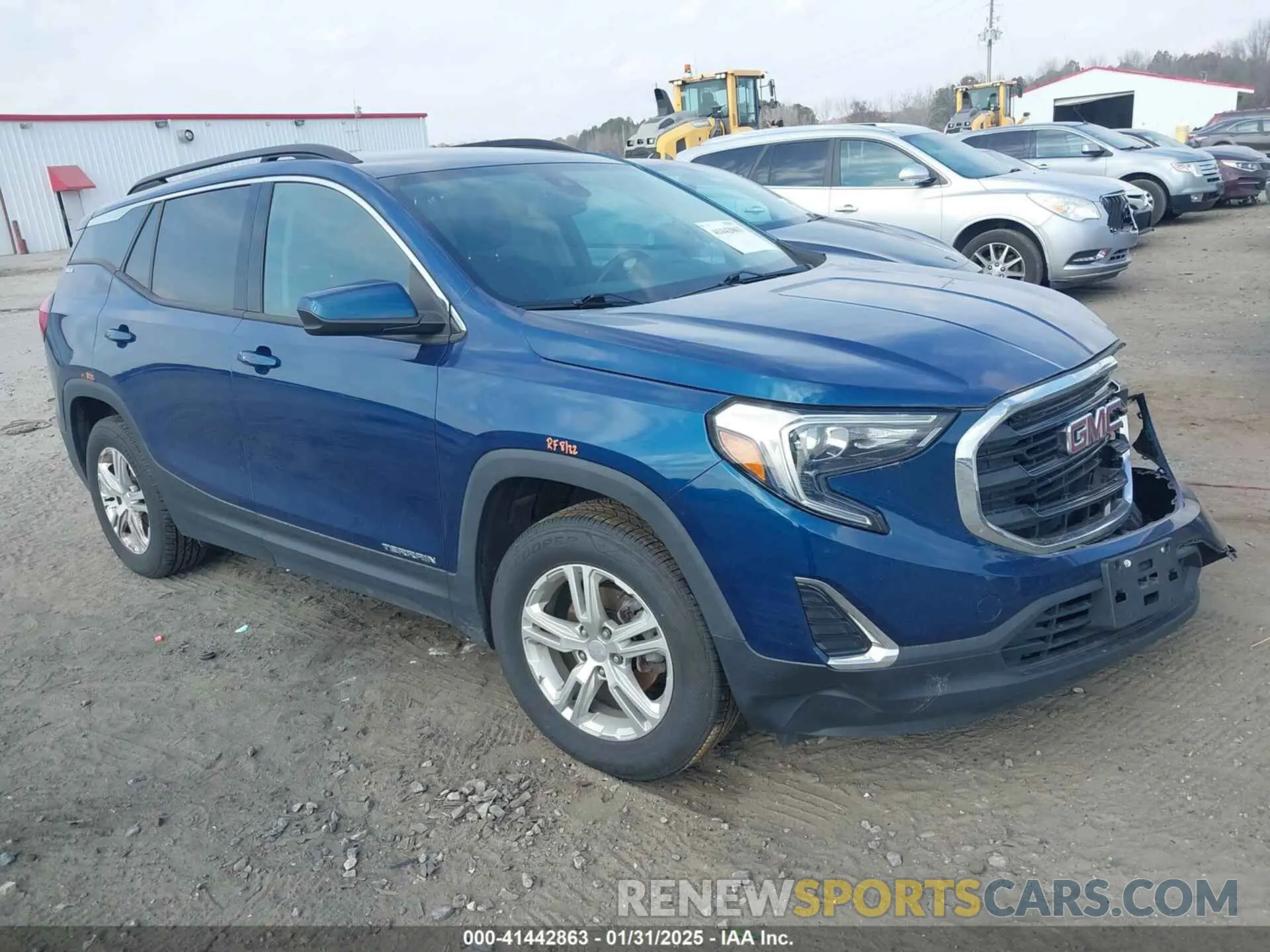 1 fotografías del automóvil dañado 3GKALTEV8LL308773 GMC TERRAIN 2020