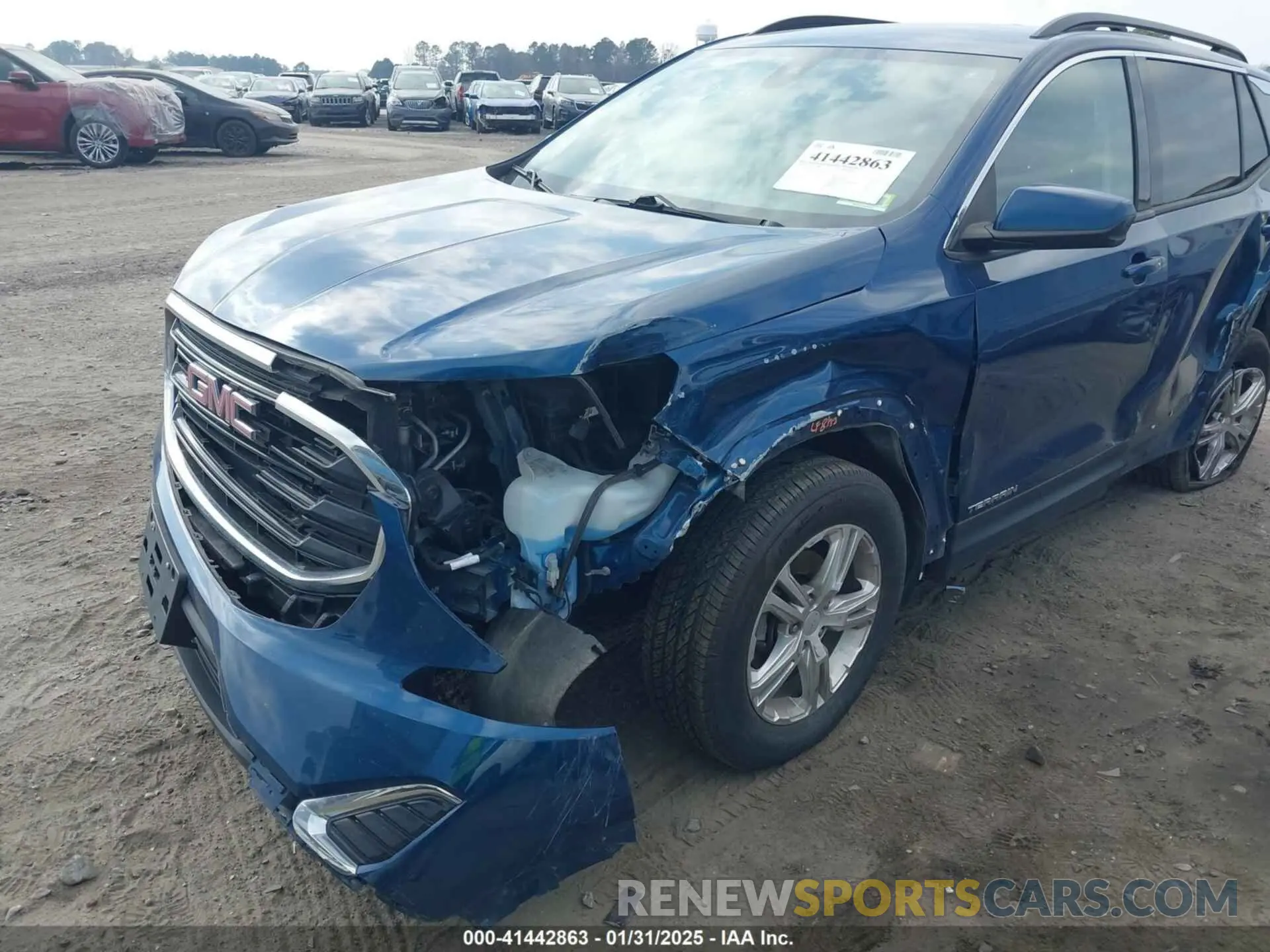 6 fotografías del automóvil dañado 3GKALTEV8LL308773 GMC TERRAIN 2020