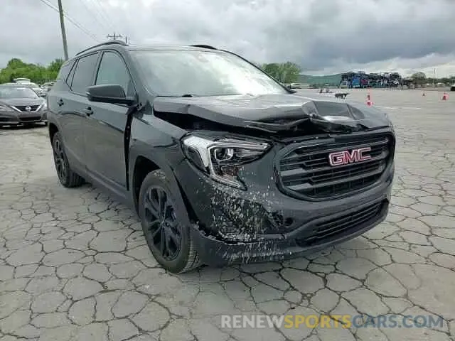 14 fotografías del automóvil dañado 3GKALTEV9LL116861 GMC TERRAIN 2020