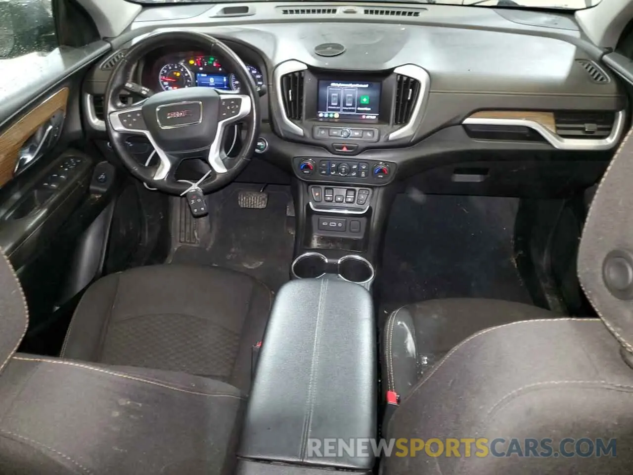 8 fotografías del automóvil dañado 3GKALTEV9LL177272 GMC TERRAIN 2020