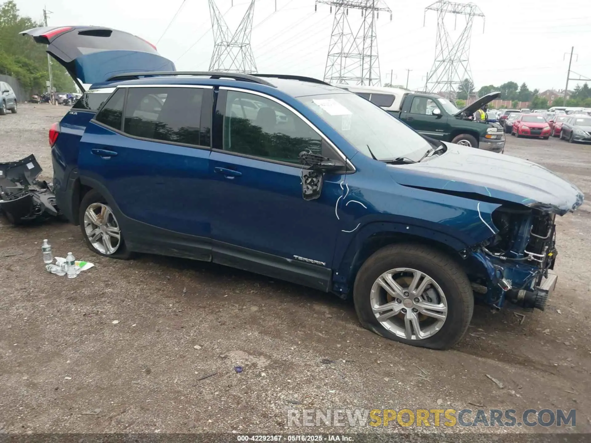 1 fotografías del automóvil dañado 3GKALTEV9LL184285 GMC TERRAIN 2020