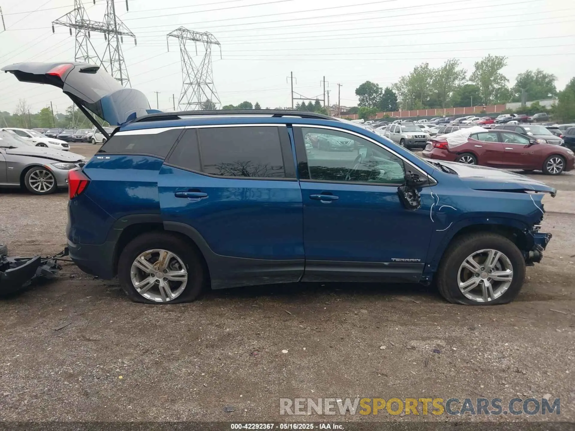 14 fotografías del automóvil dañado 3GKALTEV9LL184285 GMC TERRAIN 2020