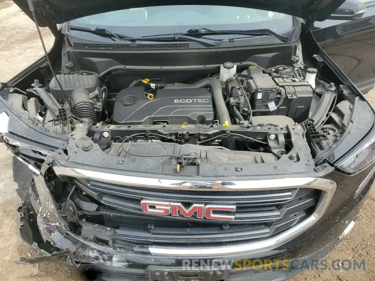 11 fotografías del automóvil dañado 3GKALTEV9LL339448 GMC TERRAIN 2020