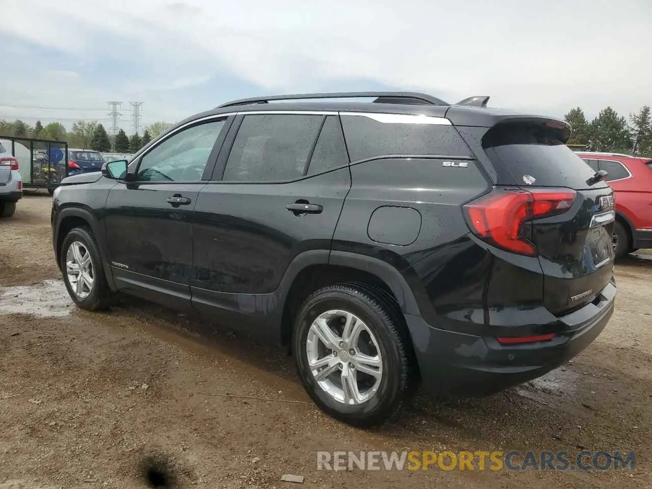 2 fotografías del automóvil dañado 3GKALTEV9LL339448 GMC TERRAIN 2020