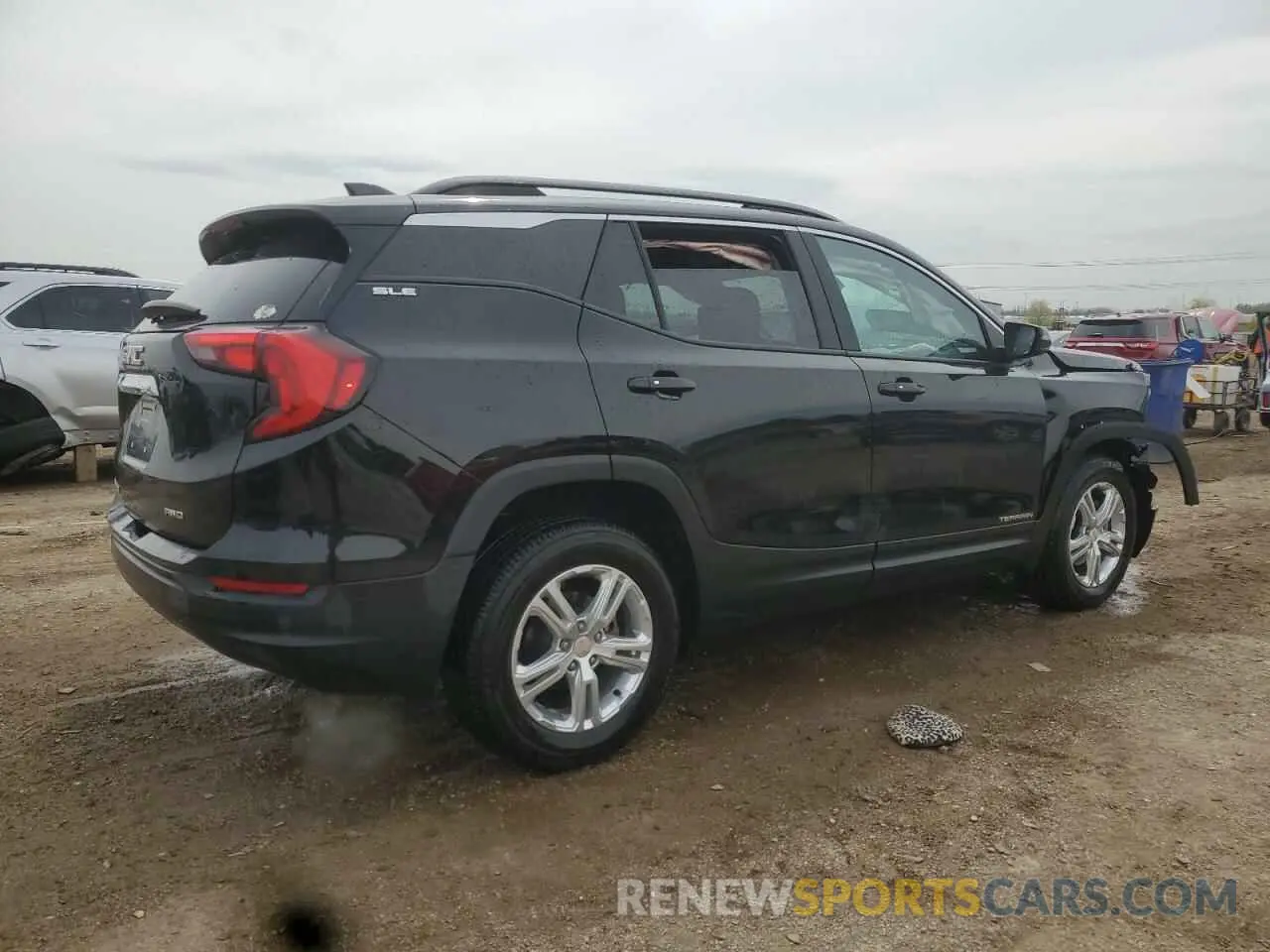 3 fotografías del automóvil dañado 3GKALTEV9LL339448 GMC TERRAIN 2020