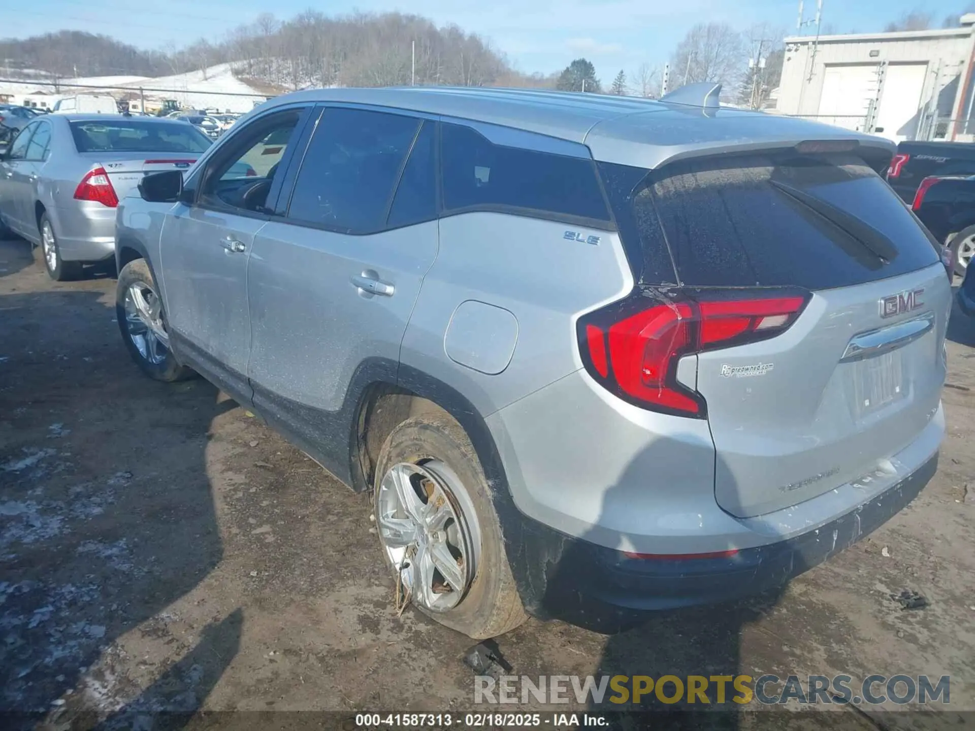 3 fotografías del automóvil dañado 3GKALTEVXLL103634 GMC TERRAIN 2020