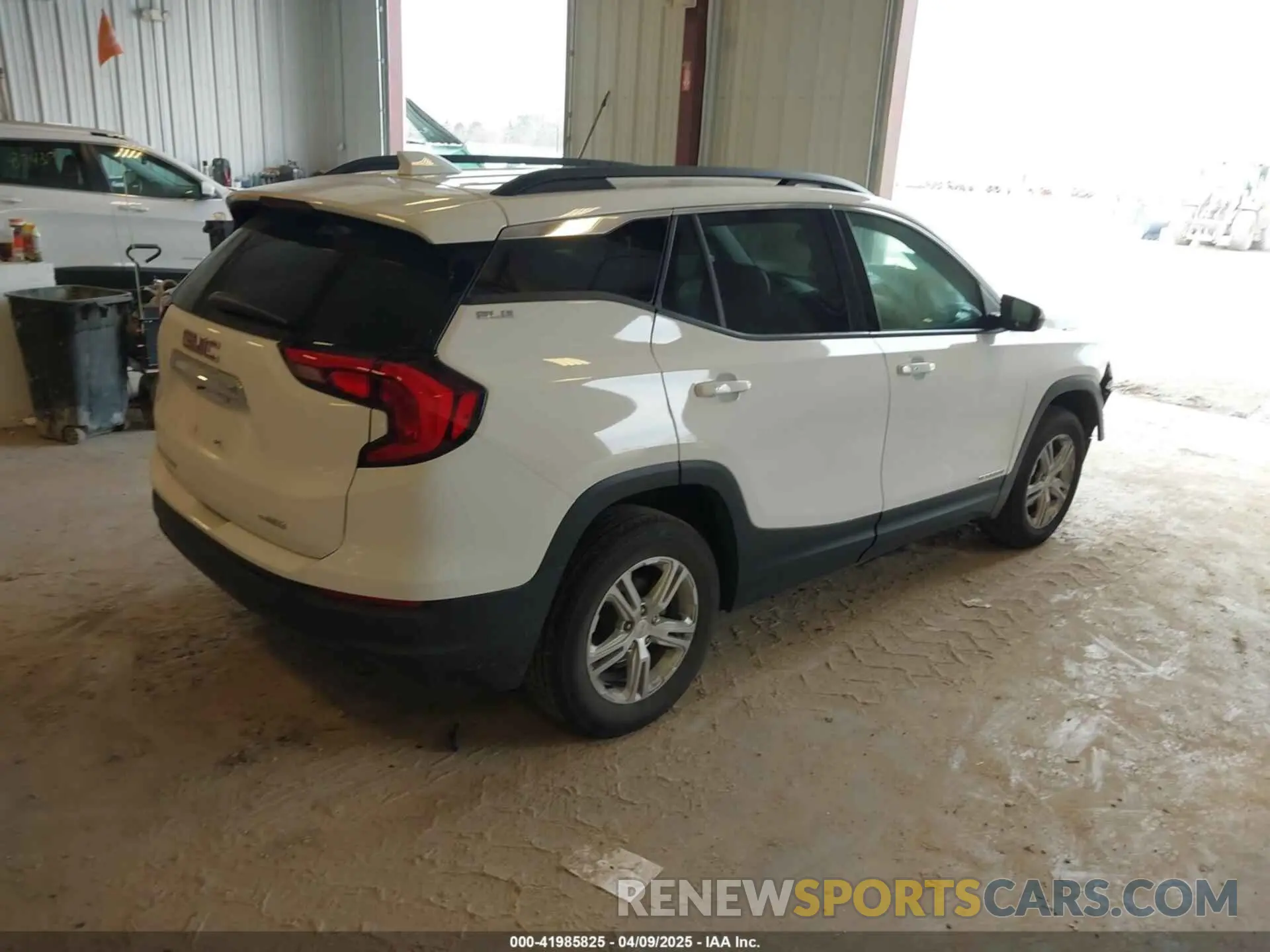 4 fotografías del automóvil dañado 3GKALTEVXLL118635 GMC TERRAIN 2020