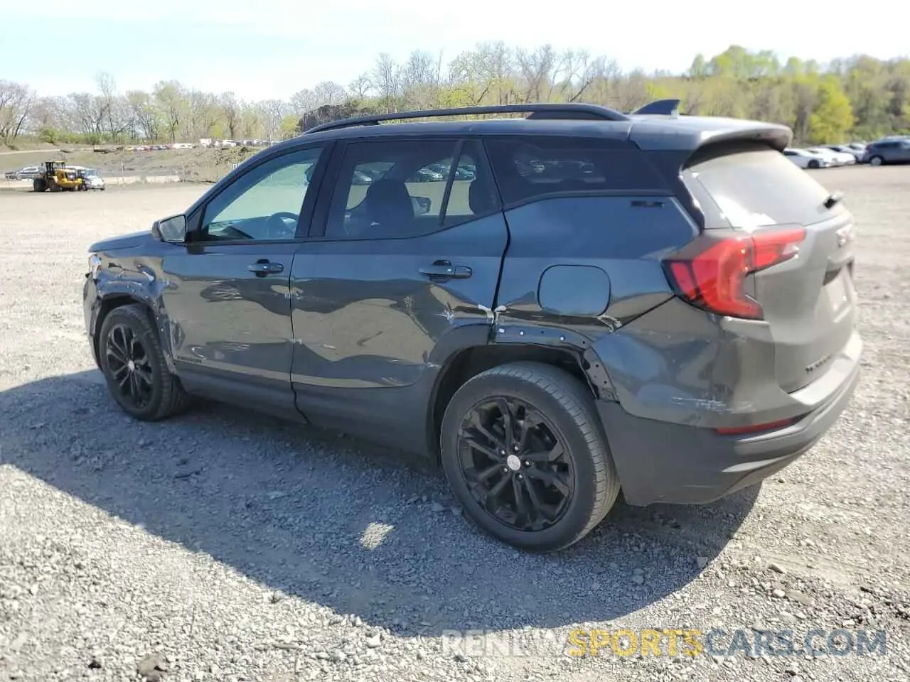2 fotografías del automóvil dañado 3GKALTEVXLL127559 GMC TERRAIN 2020