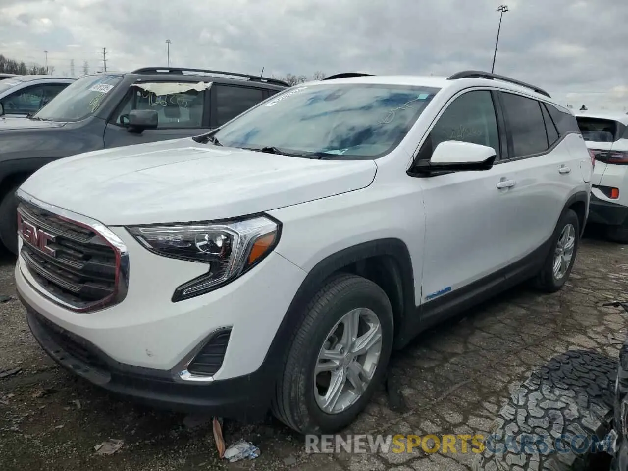 1 fotografías del automóvil dañado 3GKALTEVXLL346442 GMC TERRAIN 2020