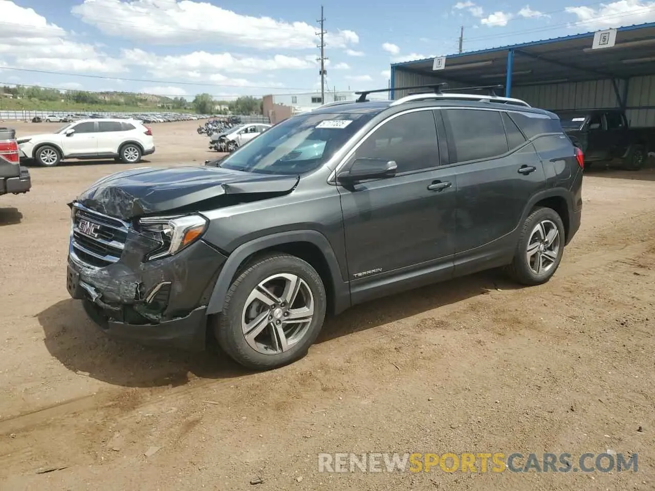 1 fotografías del automóvil dañado 3GKALVEV0LL192836 GMC TERRAIN 2020