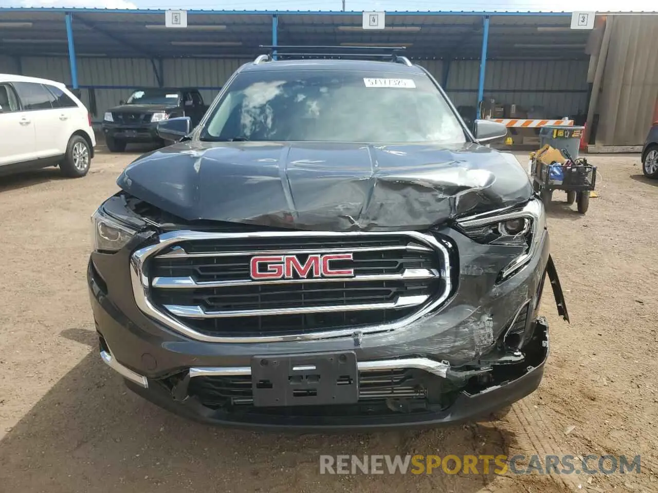 5 fotografías del automóvil dañado 3GKALVEV0LL192836 GMC TERRAIN 2020