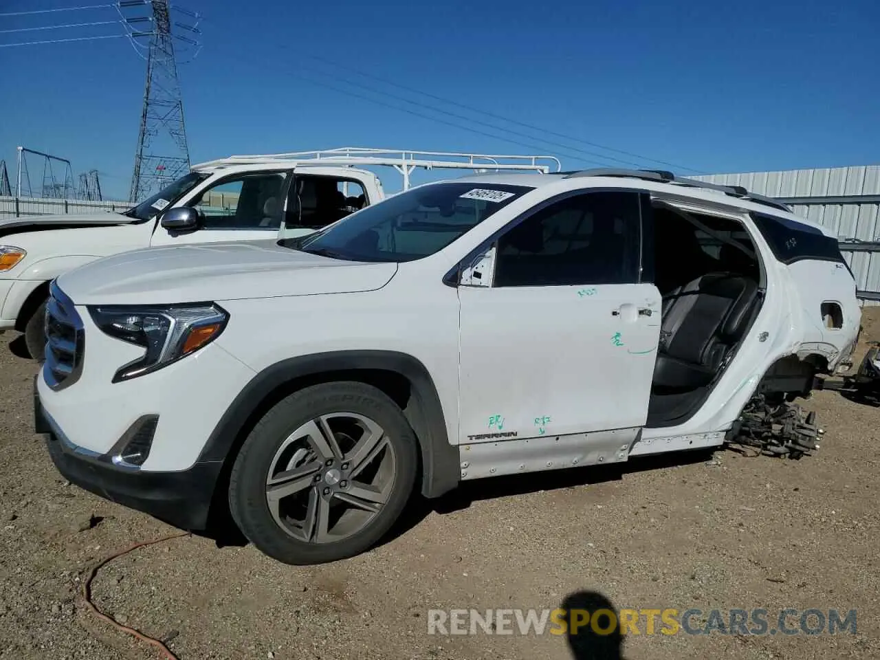1 fotografías del automóvil dañado 3GKALVEV0LL207187 GMC TERRAIN 2020